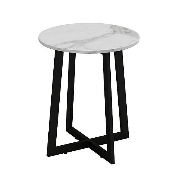 Round MDF Coffee Side End Table ZR 205 - Image 4